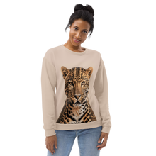 Leopard Potrait All-Over Print Unisex Sweatshirt