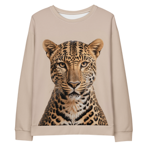 Leopard Potrait All-Over Print Unisex Sweatshirt