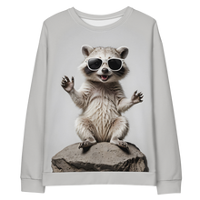 Hello Racoon All-Over Print Unisex Sweatshirt