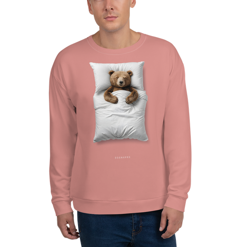 Sleeping Bear All-Over Print Unisex Sweatshirt