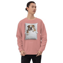 Sleeping Bulldog All-Over Print Unisex Sweatshirt