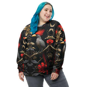 Beauty Tropical Bird All-Over Print Unisex Sweatshirt