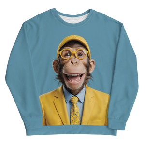 Funky Monkey All-Over Print Unisex Sweatshirt