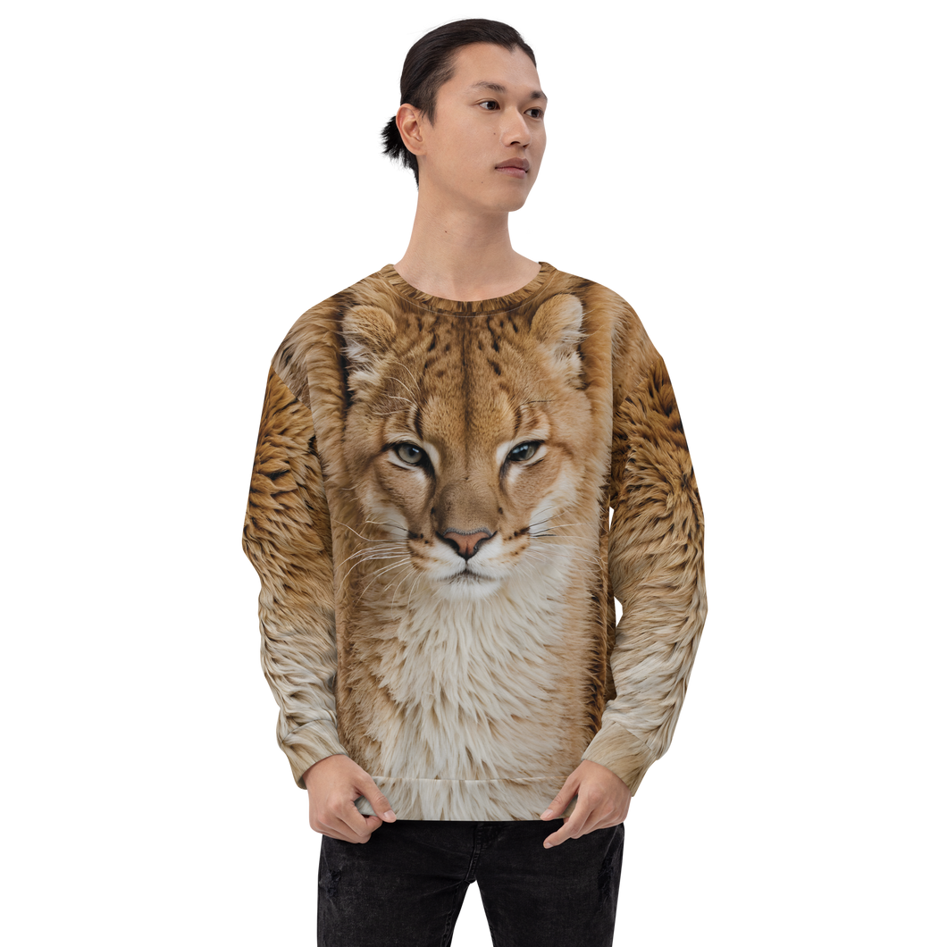 Baby Lion All-Over Print Unisex Sweatshirt