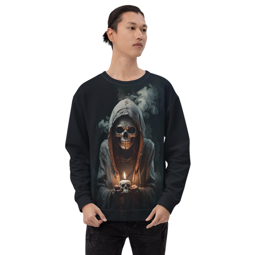 Nightmare All-Over Print Unisex Sweatshirt