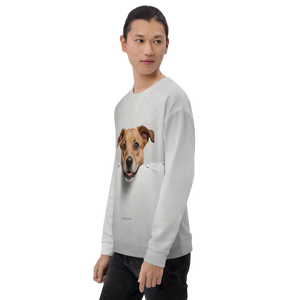 Smile Dog Peep Unisex Sweatshirt