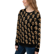 Happy Teddy Bear Pattern Unisex Sweatshirt