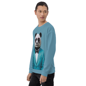 Funky Panda All-Over Print Unisex Sweatshirt