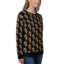 Happy Teddy Bear Pattern Unisex Sweatshirt