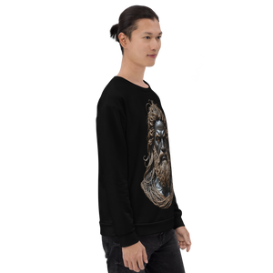 Zeus Copper Wire Sculpture Unisex Sweatshirt