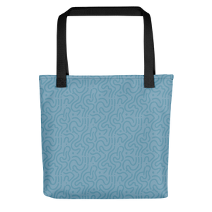 Blue Owl Tote Bag