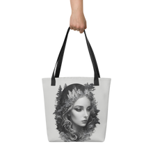 Grayscale Gaia Tote Bag