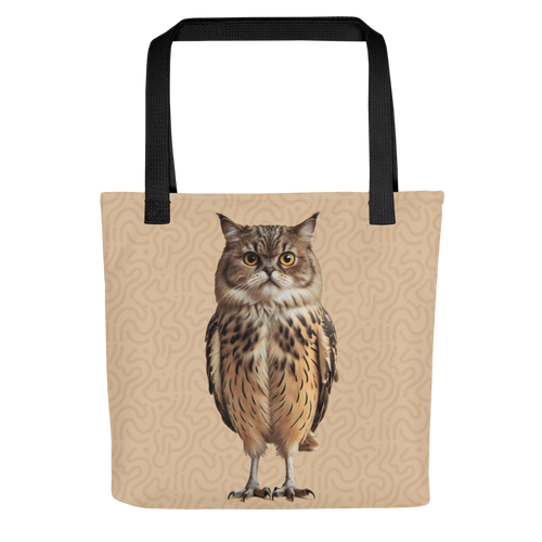 Cat Owl Tote Bag