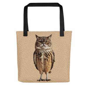 Cat Owl Tote Bag