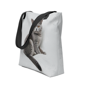 Relaxing British Shorthair Cat Tote Bag