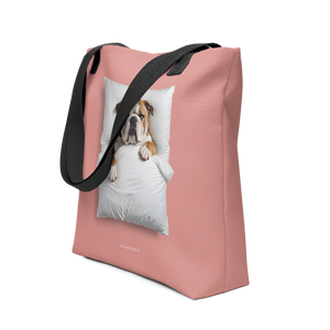 Sleeping Bulldog Tote Bag