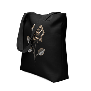 Rose Copper Art Tote Bag