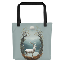 Deer By The Lake Tote Bag