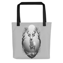 The Grayscale Deer Tote Bag