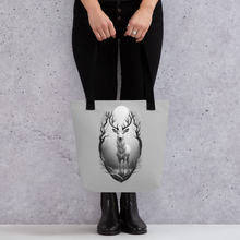 The Grayscale Deer Tote Bag