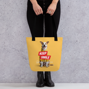 Good Boy Yellow Tote Bag