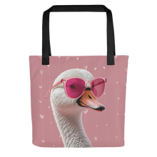 Cute Pink Swan Tote Bag