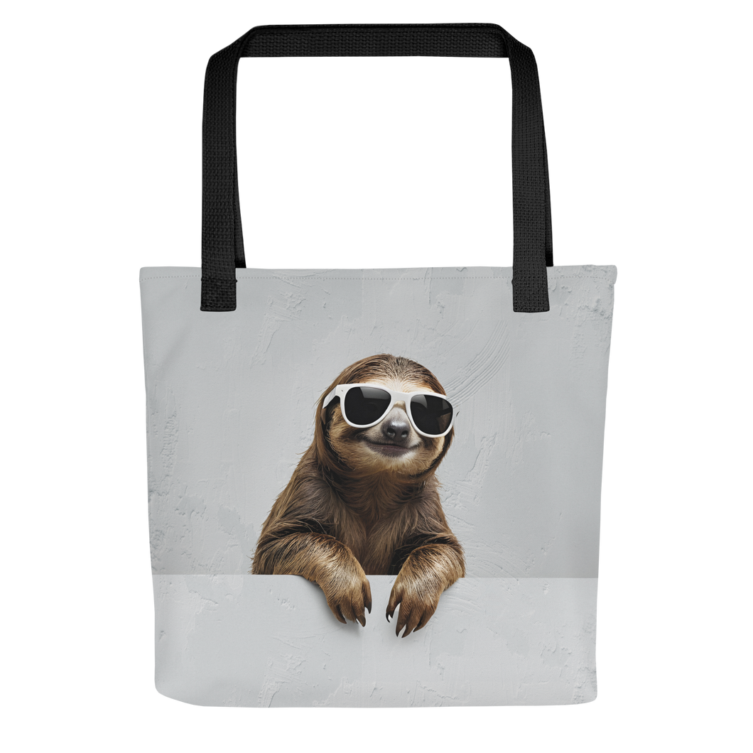 Cool Smiling Sloth Tote Bag