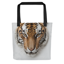 Silent Tiger Head Tote Bag