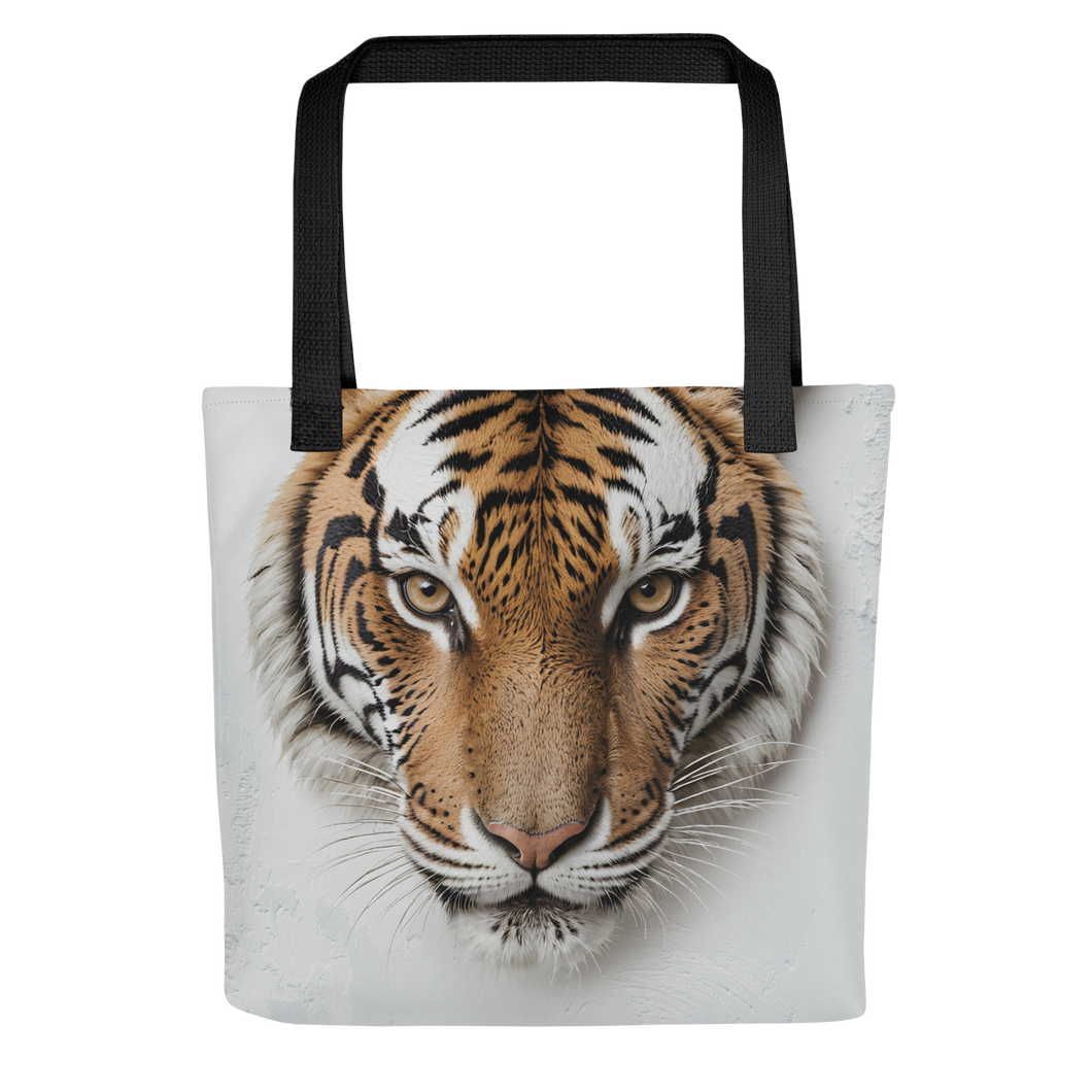 Silent Tiger Head Tote Bag