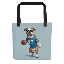 Bulldog Basketball Tote Bag