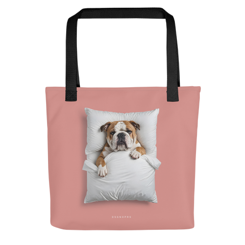 Sleeping Bulldog Tote Bag