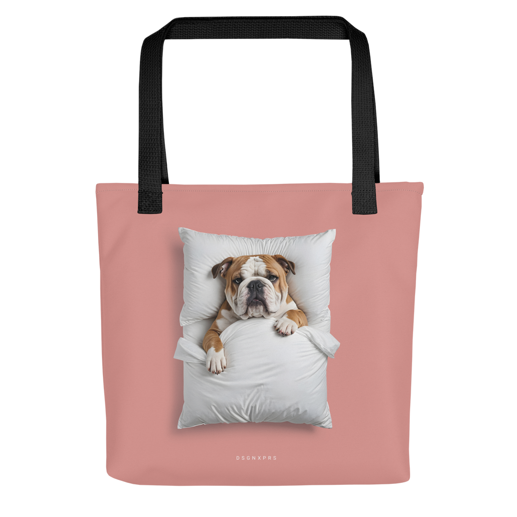 Sleeping Bulldog Tote Bag