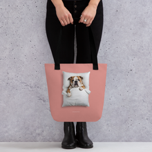 Sleeping Bulldog Tote Bag