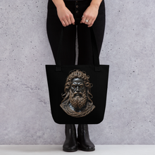 Zeus Copper Wire Sculpture Tote Bag