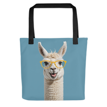 Funky Lamma and Burger Tote Bag