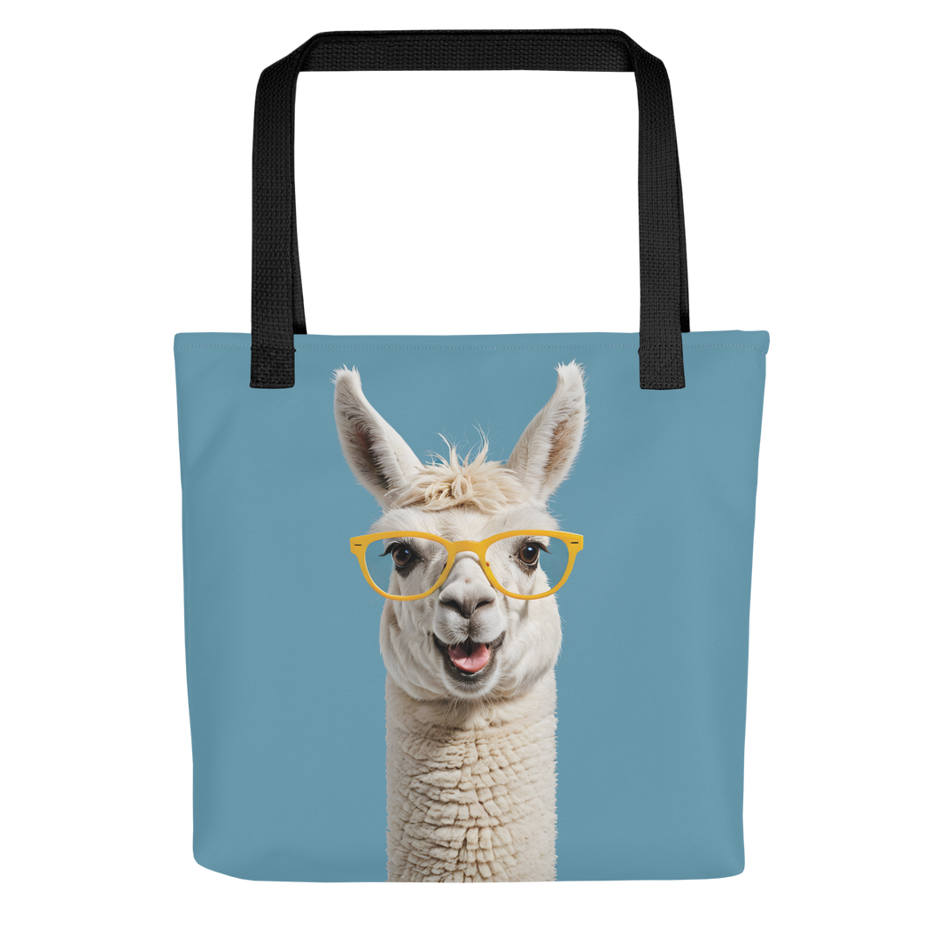 Funky Lamma and Burger Tote Bag