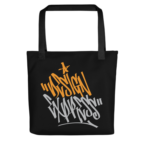 Design Express Graffiti Tags Tote Bag