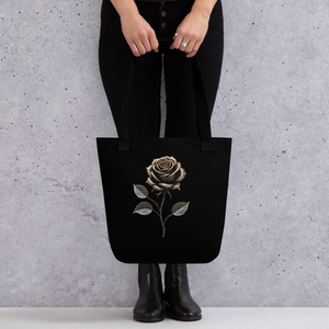 Rose Copper Art Tote Bag