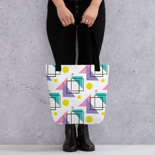 Memphis Colorful Pattern 02 Tote bag