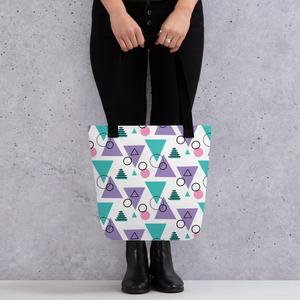 Memphis Colorful Pattern 03 Tote bag