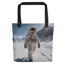 Astronaut Snow Tote Bag