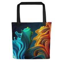 Colorful Swirl Background Tote bag