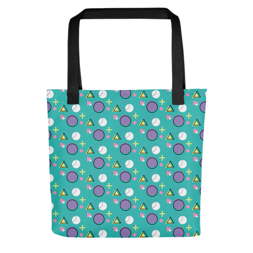 Memphis Colorful Pattern 01 Tote bag