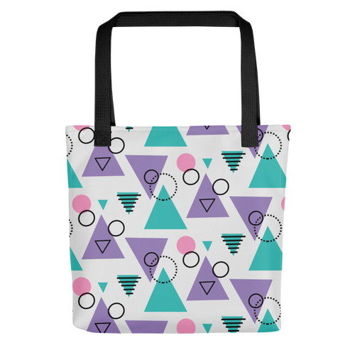 Memphis Colorful Pattern 03 Tote bag