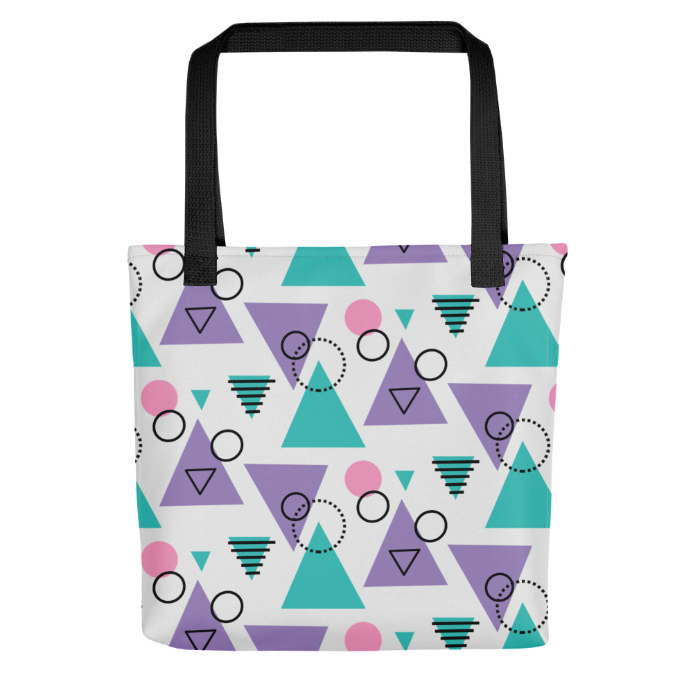 Memphis Colorful Pattern 03 Tote bag