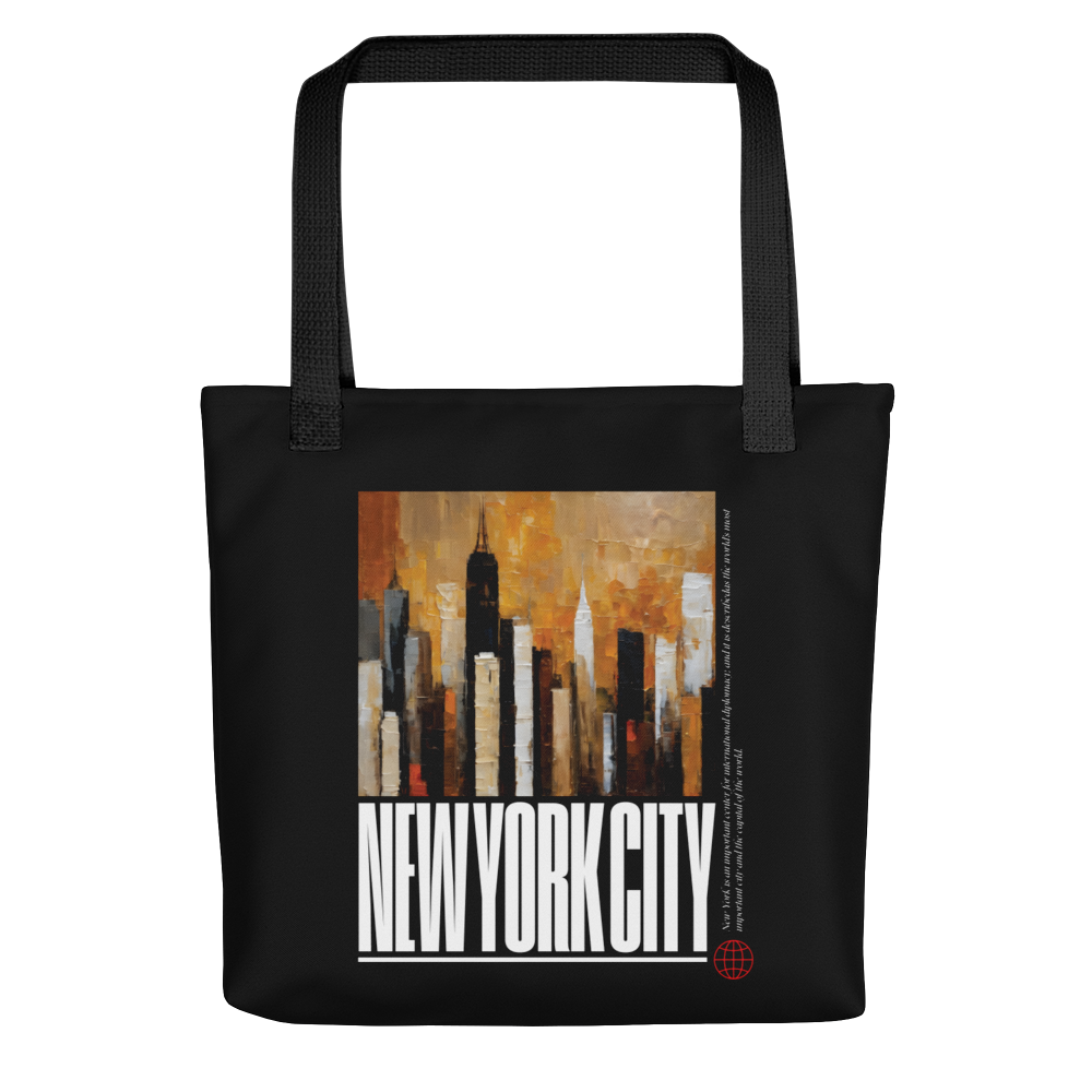 NYC Landscape Painting Tote Bag