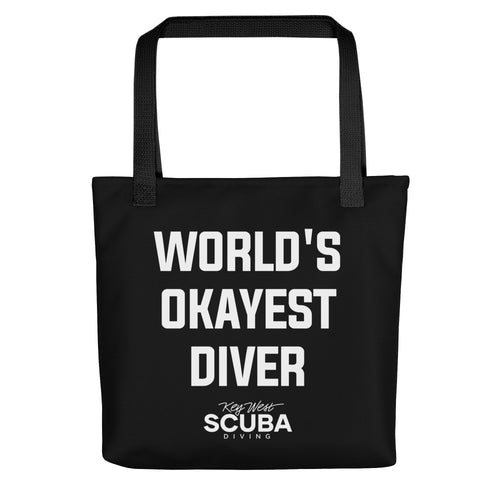 World's Okayest Diver Face Mask & Neck Gaiter