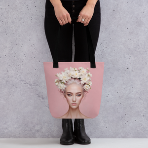 Pink Female Art Tote bag