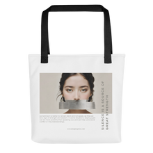 Silence Lao Tzu Tote Bag