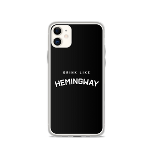 Drink Like Hemingway Clear Case for iPhone®